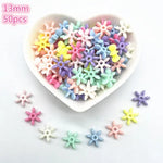 All Kinds of Shape Colourful Acrylic Loose Spacer Beads for Jewelry Making DIY Beaded Material Early Education Accessories