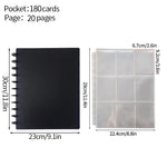 Kpop Photo Album Large Capacity Binder Photocard Holder 2/4/9 Grid Loose-Leaf Picture Photo Card Book Binding Machine 포토카드 바인더