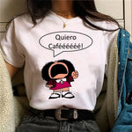 Mafalda tshirt women summer t shirt female 2000s clothing