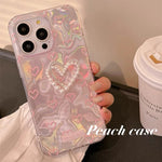 For Poco F5 Pro F6 F3 X3 NFC X5 X6 M3 M6 Xiaomi Mi 11 Lite 13T 14T Pro Romantic Heart Butterfly Lustre Lining Hard Phone Case