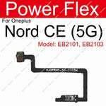 For Oneplus 1+ Nord CE CE 2 CE2 Lite 5G On Off Power Volume Switch Button Flex Cable Side Key Flex Ribbon Replacement
