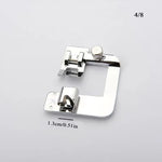 Sewing Hemming Set 3Pcs Wide Hem Foot Or 3Pcs Narrow Rolled Hem Presser Feet For Brother Singer Low Shank Sewing Machines