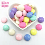 All Kinds of Shape Colourful Acrylic Loose Spacer Beads for Jewelry Making DIY Beaded Material Early Education Accessories