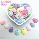 All Kinds of Shape Colourful Acrylic Loose Spacer Beads for Jewelry Making DIY Beaded Material Early Education Accessories