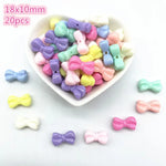 All Kinds of Shape Colourful Acrylic Loose Spacer Beads for Jewelry Making DIY Beaded Material Early Education Accessories