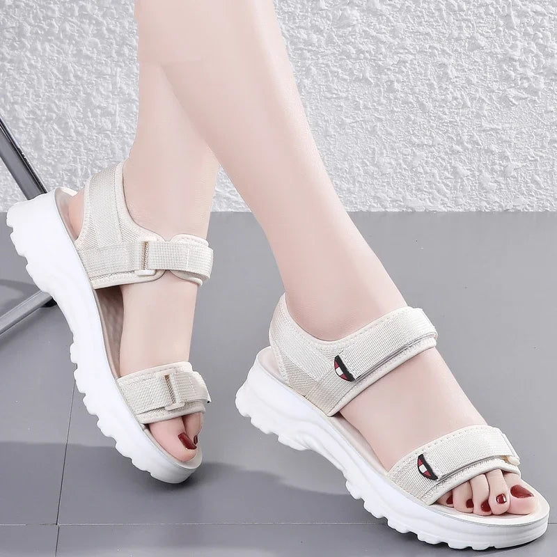 2023 Fashion Women's Shoes Women's Sandals Hot sale Breathable Light Casual Sandals Womenshoes ladies Platform Sandals