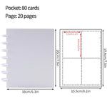 Kpop Photo Album Large Capacity Binder Photocard Holder 2/4/9 Grid Loose-Leaf Picture Photo Card Book Binding Machine 포토카드 바인더