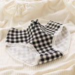 Women's Cotton Panties Sexy Lace Underpants Mid Waist Seamless Comfort Briefs Girl Lovely Bow Underwear Female Lingerie