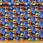 Disney The Nightmare Before Christmas Print 100% Cotton Fabric for Boy Clothes Hometextile Cushion Cover Curtain Needlework DIY