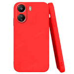 For Redmi 13C Case Cover Xiaomi Redmi 13C Capas Shockproof Bumper Back Liquid Silicone Shockproof TPU Soft Case Redmi 13C Fundas