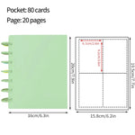 Kpop Photo Album Large Capacity Binder Photocard Holder 2/4/9 Grid Loose-Leaf Picture Photo Card Book Binding Machine 포토카드 바인더