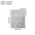 Kpop Photo Album Large Capacity Binder Photocard Holder 2/4/9 Grid Loose-Leaf Picture Photo Card Book Binding Machine 포토카드 바인더