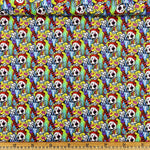 Disney The Nightmare Before Christmas Print 100% Cotton Fabric for Boy Clothes Hometextile Cushion Cover Curtain Needlework DIY