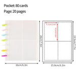 Kpop Photo Album Large Capacity Binder Photocard Holder 2/4/9 Grid Loose-Leaf Picture Photo Card Book Binding Machine 포토카드 바인더