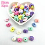 All Kinds of Shape Colourful Acrylic Loose Spacer Beads for Jewelry Making DIY Beaded Material Early Education Accessories