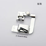 Sewing Hemming Set 3Pcs Wide Hem Foot Or 3Pcs Narrow Rolled Hem Presser Feet For Brother Singer Low Shank Sewing Machines