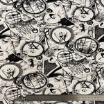 Disney The Nightmare Before Christmas Print 100% Cotton Fabric for Boy Clothes Hometextile Cushion Cover Curtain Needlework DIY