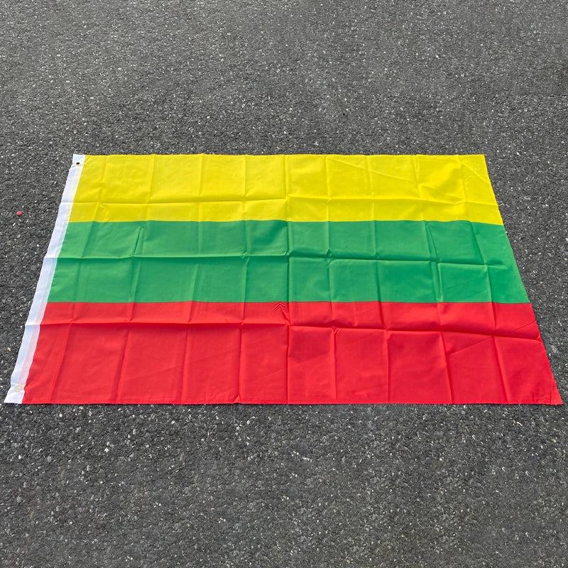 aerlxemrbrae flag   Lithuanian Flags 3x5FT/90*150cm Hanging Lithuania flag banners