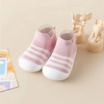Korean Style Spring And Summer Children's Indoor Shoes Wear-resistant Non-slip Baby Socks Shoes Baby Toddler Shoes